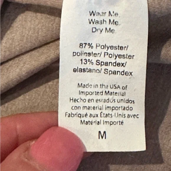 (Sold) Beyond Yoga Softmark Focus Cropped Tank in Chai Iris Melt Size Medium - Picture 7 of 8